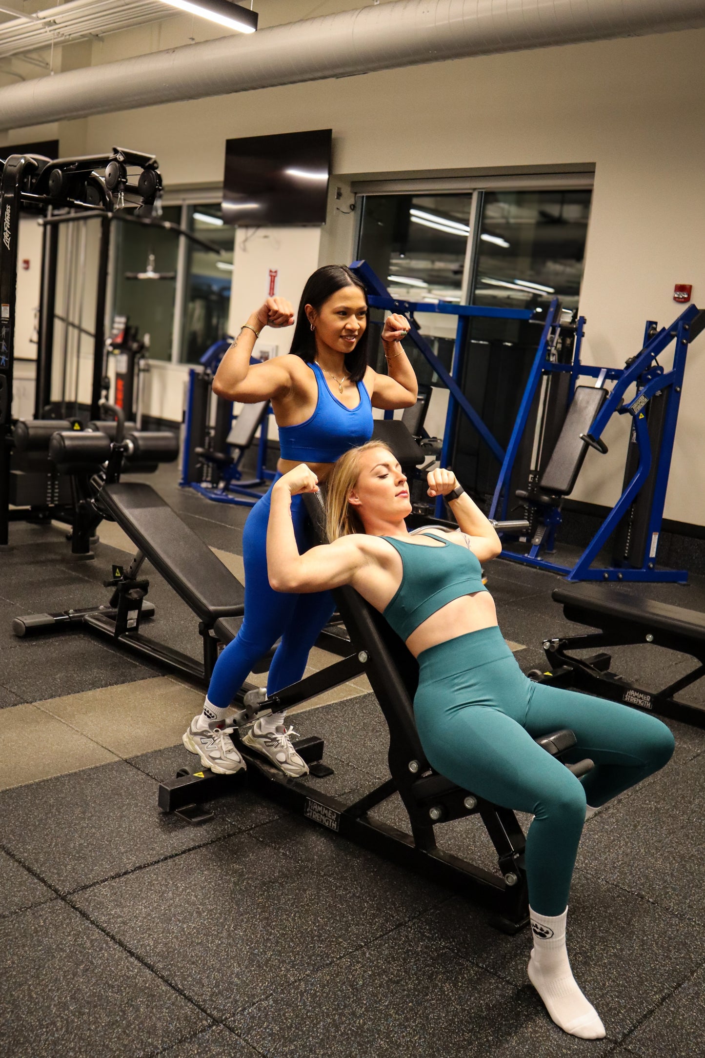 Bare Teal Set: Leggings + Bra Bundle